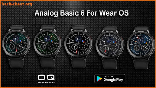 Analog Basic 6  WearOS EN screenshot