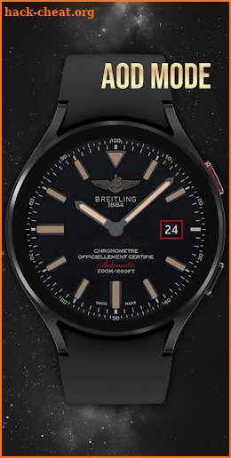 Analog Breitling Watchface screenshot