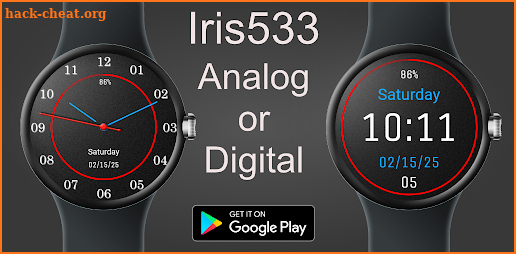 Analog Digital Watch Iris533 screenshot