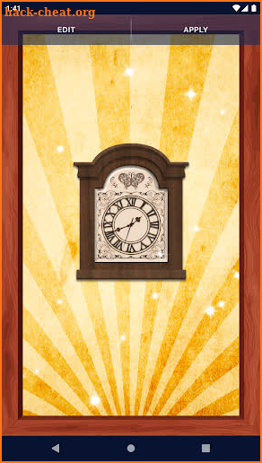 Analog Grandfather Clock screenshot