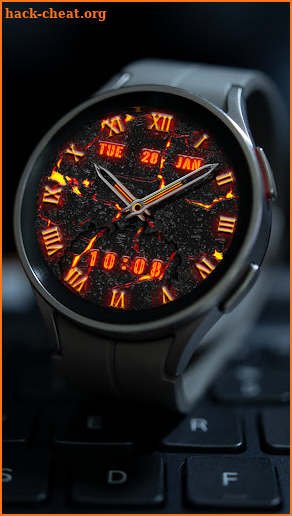 Analog Lava FY02 Watch face screenshot
