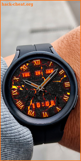 Analog Lava FY02 Watch face screenshot