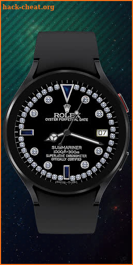 Analog Rolex Black WatchFace screenshot