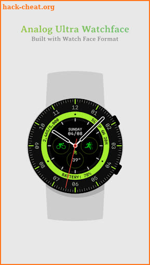 Analog Ultra Watch Face screenshot