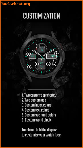 Analog watch face - DADAM43 screenshot