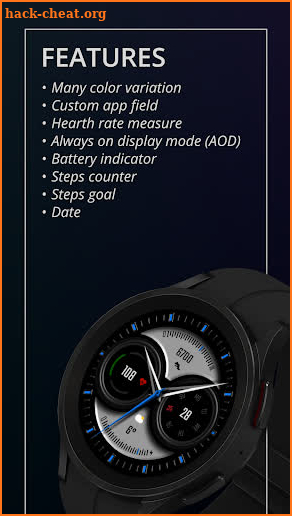 Analog watch face - DADAM52 screenshot