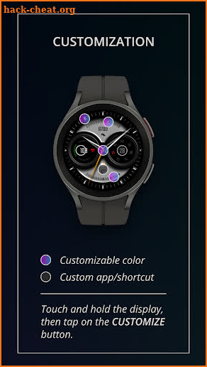 Analog watch face - DADAM52 screenshot