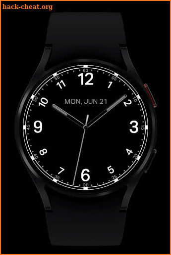 Analog Watch Face Wear OS screenshot