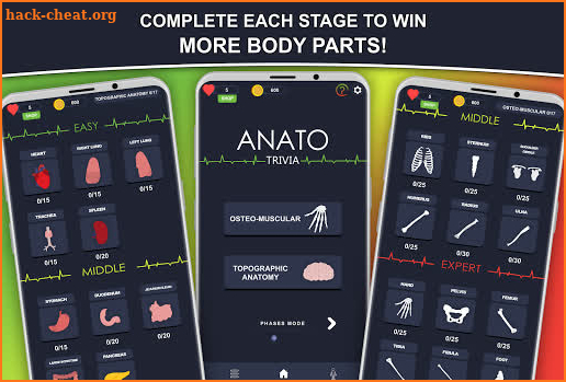 Anato Trivia -  Quiz on Human Anatomy screenshot