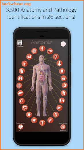 Anatomist - Anatomy Quiz Game screenshot