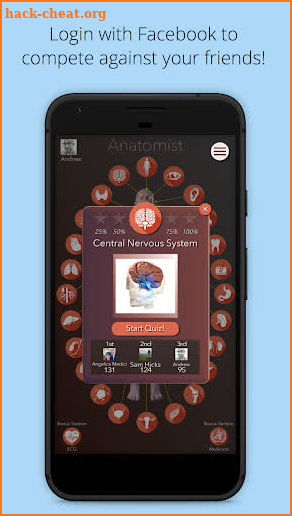 Anatomist - Anatomy Quiz Game screenshot