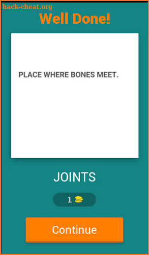 ANATOMY OF BONES, TISSUES AND JOINTS screenshot