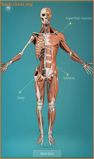 Anatomy Quiz 3D  - human screenshot