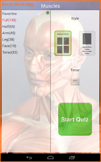 Anatomy Quiz Pro screenshot