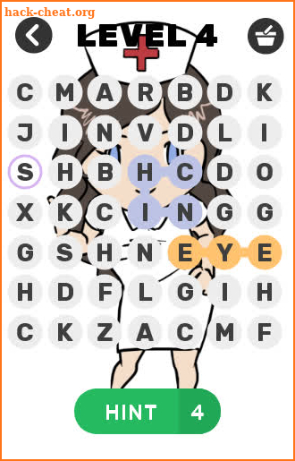 Anatomy Scramble Word Find screenshot