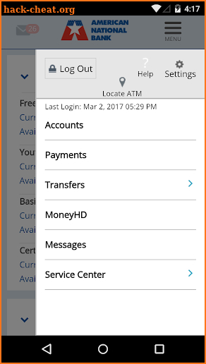 ANBTX Mobile Banking screenshot