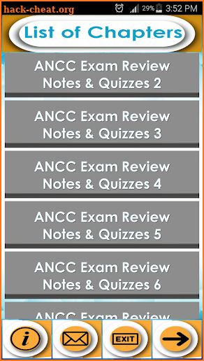ANCC Exam Review & Study Guide -Notes, Terms & Q&A screenshot