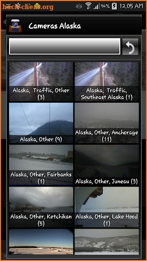 Anchorage and Alaska Cameras screenshot