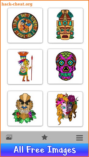 Ancient Mexico Color by Number - History Coloring screenshot