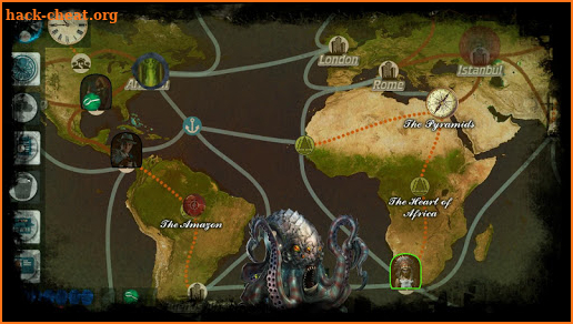 Ancient Terror : Coop Strategy Board Game screenshot