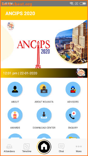 ANCIPS 2020 screenshot