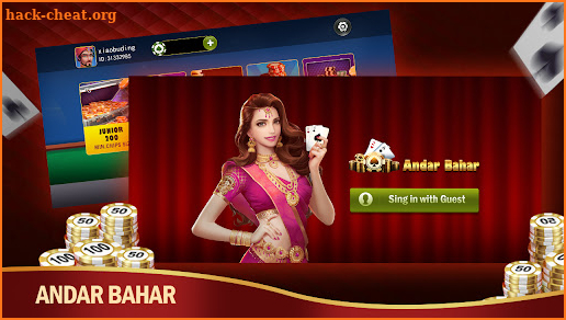 Andar Bahar Vegas Luck Online screenshot