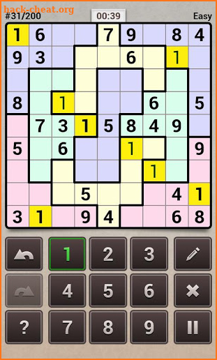 Andoku Sudoku 2 screenshot