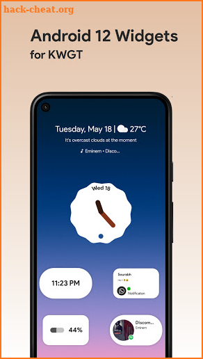 Android 12 Widgets - KWGT screenshot