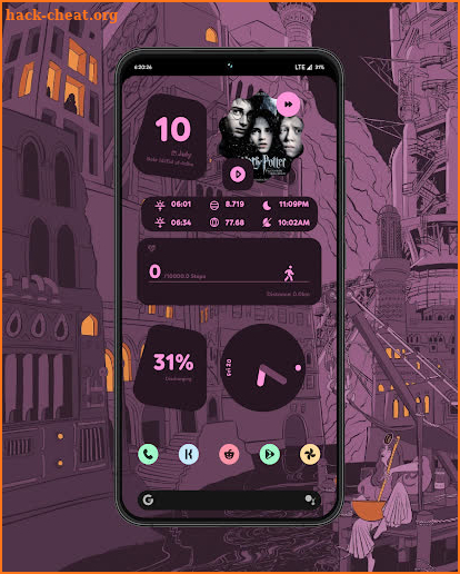 Android 13 KWGT screenshot