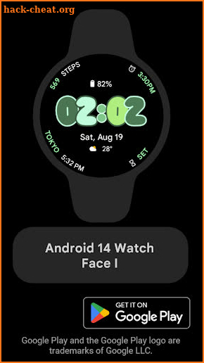 Android 14 Watch Face I screenshot