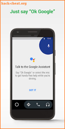 Android Auto for phone screens screenshot