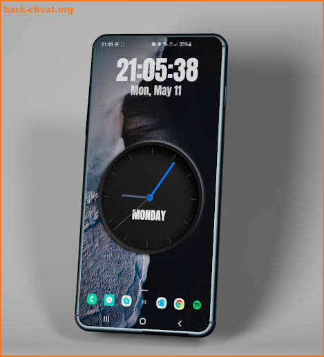 Android Clock Widgets screenshot