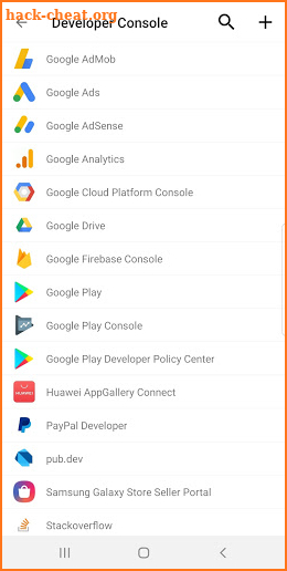 Android Developer Info - Device Info for Developer screenshot