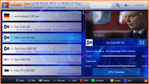 Android DuplexPlay - Best TV media player screenshot