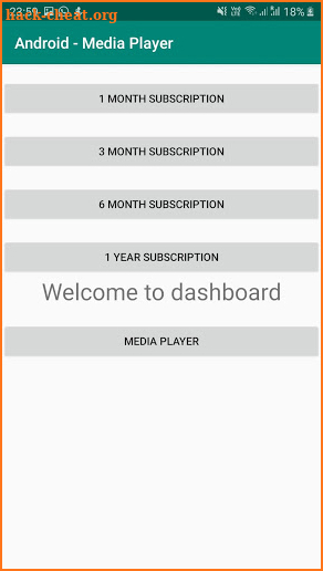 Android - Media Player screenshot