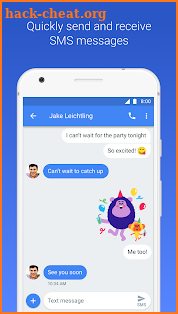 Android Messages screenshot