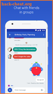 Android Messages screenshot