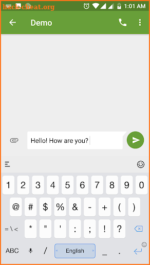 Android Messages (AOSP) screenshot