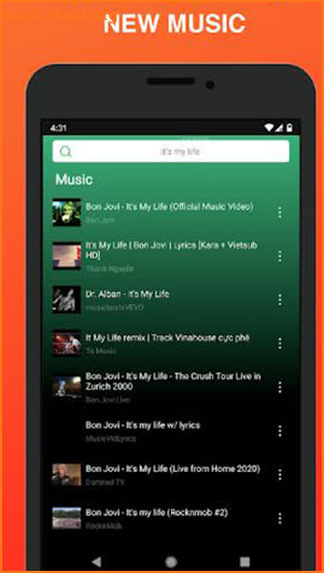 Android Musi Simple Music Streaming Guide screenshot