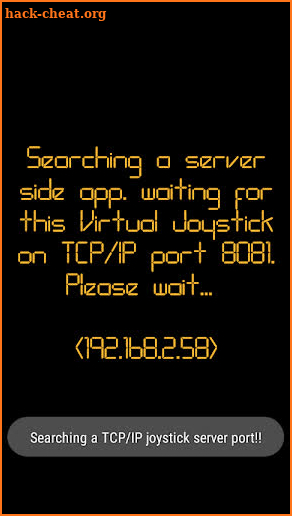 Android TCP/IP Virtual Joystick screenshot