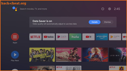 Android TV Data Saver screenshot
