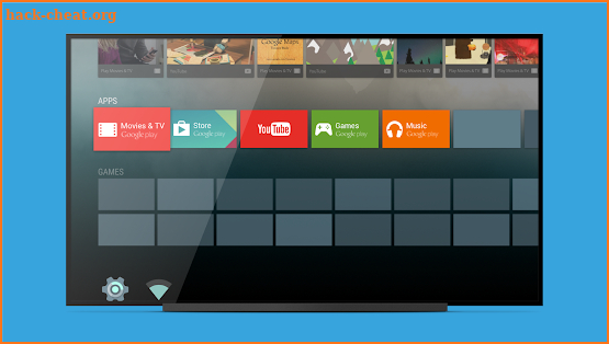 Android TV Launcher screenshot