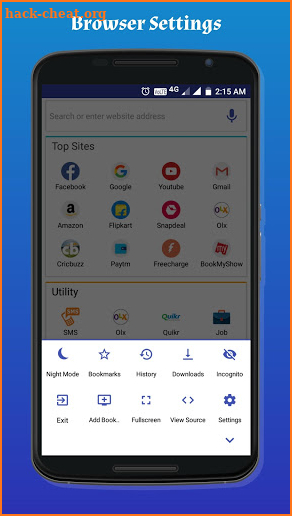 Android Web Browser 2019- Fast Download & Secure screenshot
