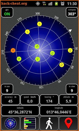 AndroiTS GPS Test Pro screenshot