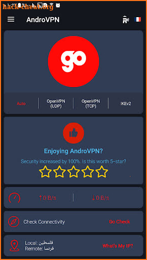 AndroVPN - Fast VPN Proxy & Wifi Privacy Security screenshot