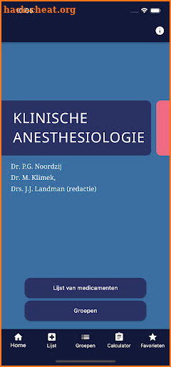 Anesthesiologie Medicatie screenshot