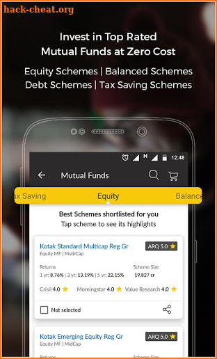 Angel BEE - Mutual Fund Investment App screenshot