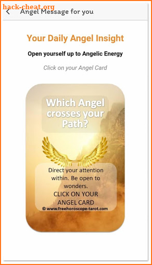 Angel Oracle screenshot