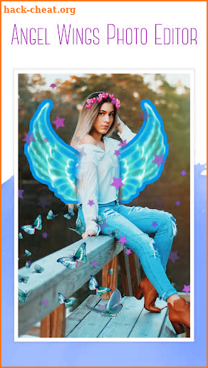 Angel Wings Photo Editor screenshot