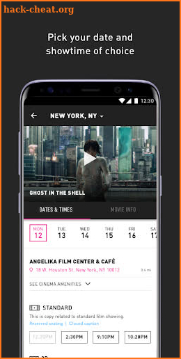 Angelika Film Center & Cafe screenshot
